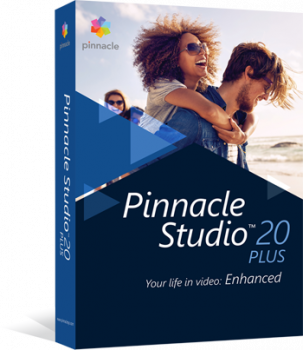 Pinnacle Studio 20 Plus video editing software box